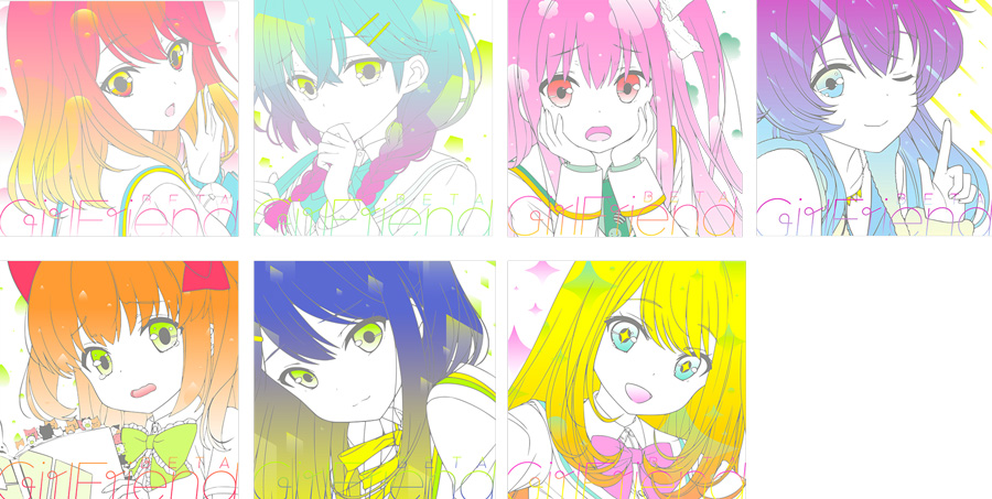 ガールフレンドシリーズ」が「コミックマーケット92」で販売するグッズ