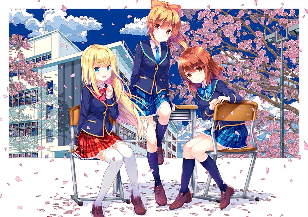 ガールフレンド（仮）」がキャラクター原案QP:flapperの描きおろし5